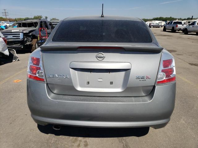 3N1CB61E58L646544 - 2008 NISSAN SENTRA SE-R SPEC V GRAY photo 6