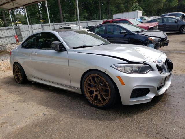 WBA1J7C56FV289332 - 2015 BMW M235I SILVER photo 4