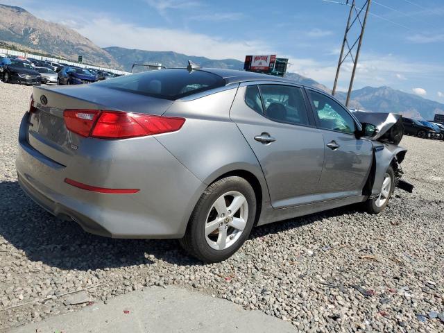 5XXGM4A74FG493968 - 2015 KIA OPTIMA LX GRAY photo 3