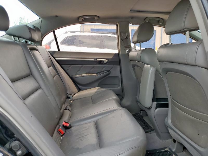 2HGFA16959H345635 - 2009 HONDA CIVIC EXL BLACK photo 10