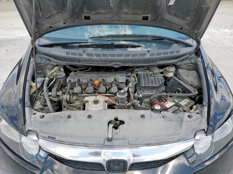 2HGFA16959H345635 - 2009 HONDA CIVIC EXL BLACK photo 11