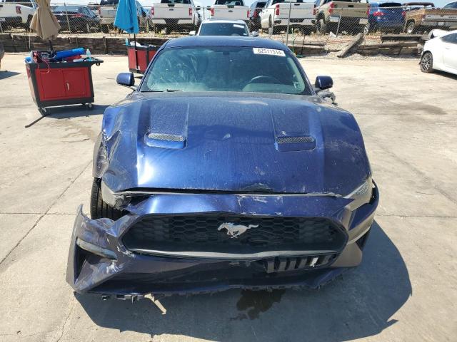 1FA6P8THXK5168682 - 2019 FORD MUSTANG BLUE photo 5