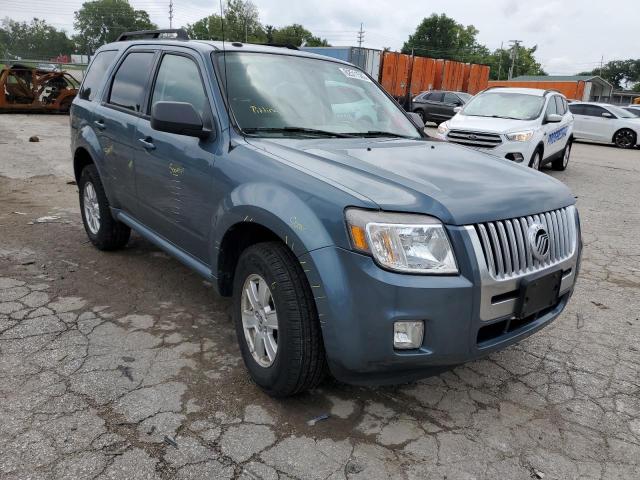 4M2CN8B76AKJ18562 - 2010 MERCURY MARINER BLUE photo 4