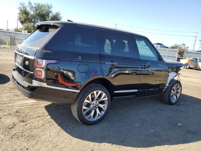 SALGV2RE7JA510893 - 2018 LAND ROVER RANGE ROVE AUTOBIOGRAPHY BLACK photo 3