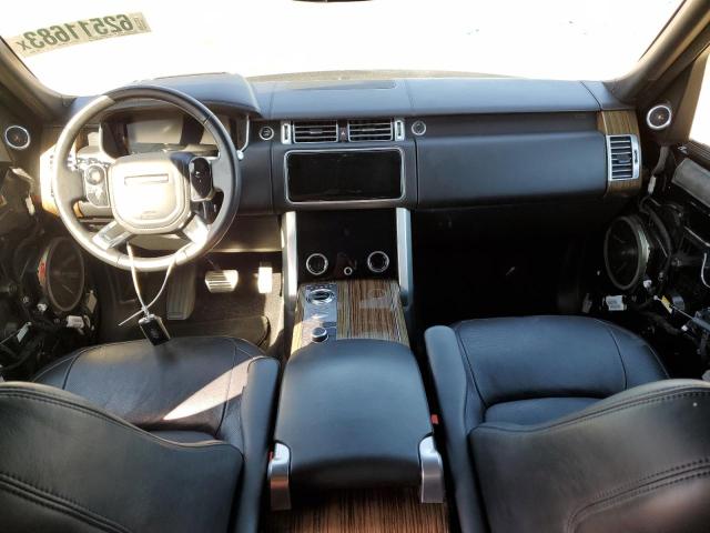 SALGV2RE7JA510893 - 2018 LAND ROVER RANGE ROVE AUTOBIOGRAPHY BLACK photo 8