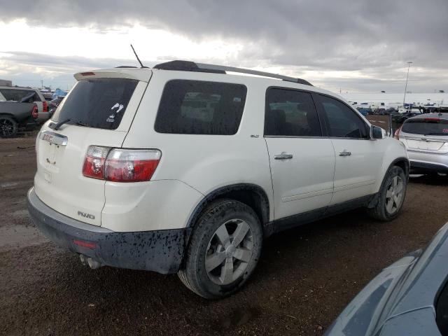 1GKKVRED3CJ368685 - 2012 GMC ACADIA SLT-1 WHITE photo 3