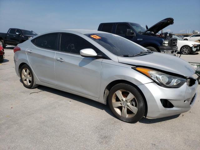 KMHDH4AE8DU614266 - 2013 HYUNDAI ELANTRA GLS SILVER photo 4