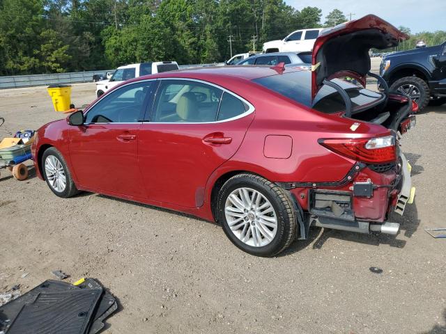 JTHBK1GG6E2107995 - 2014 LEXUS ES 350 RED photo 2