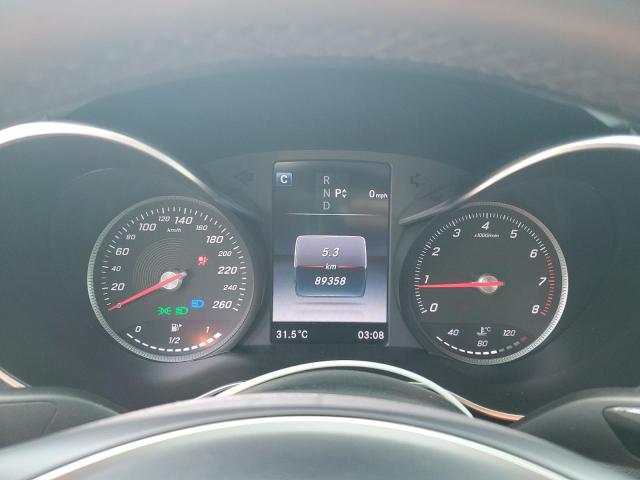 55SWF4KB3HU188734 - 2017 MERCEDES-BENZ C 300 4MATIC BLUE photo 9