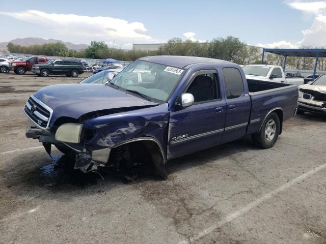 5TBBT441X1S163370 - 2001 TOYOTA TUNDRA ACCESS CAB 蓝色 照片 1