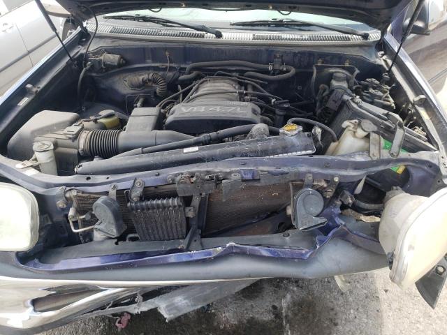 5TBBT441X1S163370 - 2001 TOYOTA TUNDRA ACCESS CAB 蓝色 照片 11