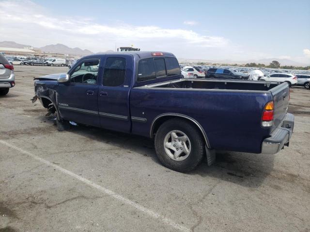 5TBBT441X1S163370 - 2001 TOYOTA TUNDRA ACCESS CAB BLUE photo 2