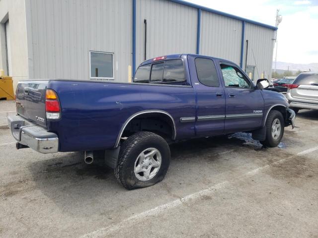 5TBBT441X1S163370 - 2001 TOYOTA TUNDRA ACCESS CAB 蓝色 照片 3
