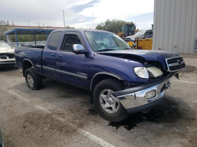 5TBBT441X1S163370 - 2001 TOYOTA TUNDRA ACCESS CAB BLUE photo 4