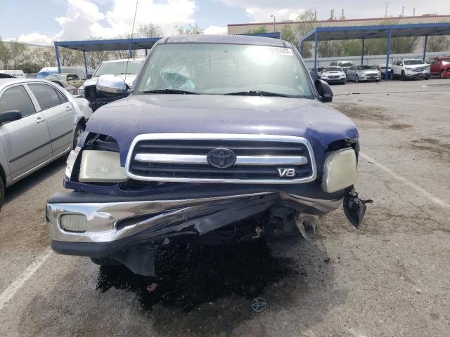 5TBBT441X1S163370 - 2001 TOYOTA TUNDRA ACCESS CAB 蓝色 照片 5