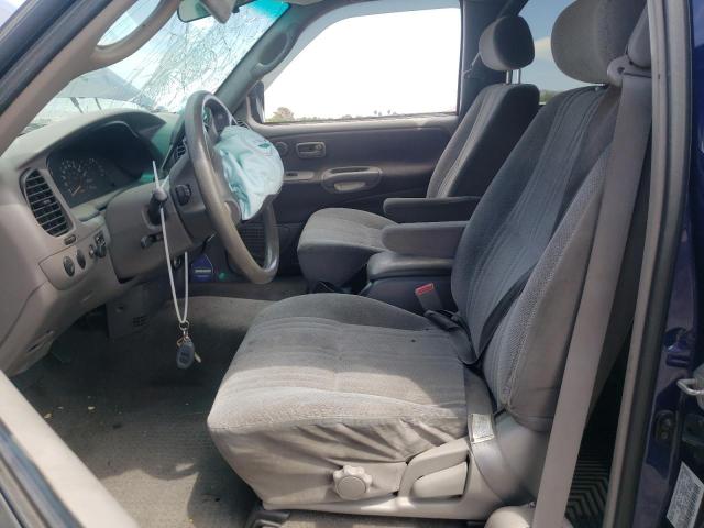 5TBBT441X1S163370 - 2001 TOYOTA TUNDRA ACCESS CAB 蓝色 照片 7