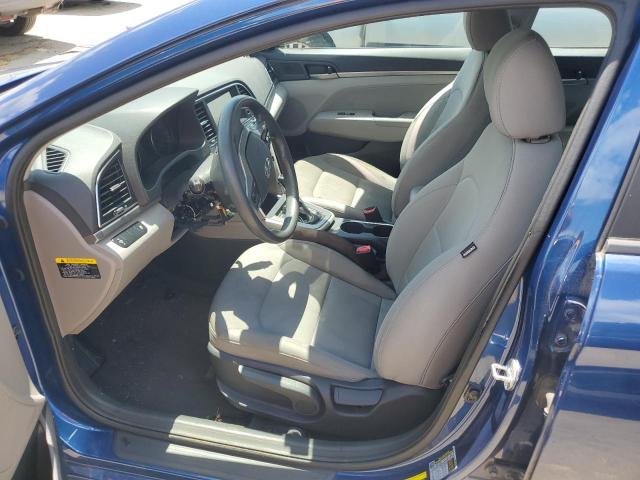 5NPD84LF0HH006977 - 2017 HYUNDAI ELANTRA SE BLUE photo 7