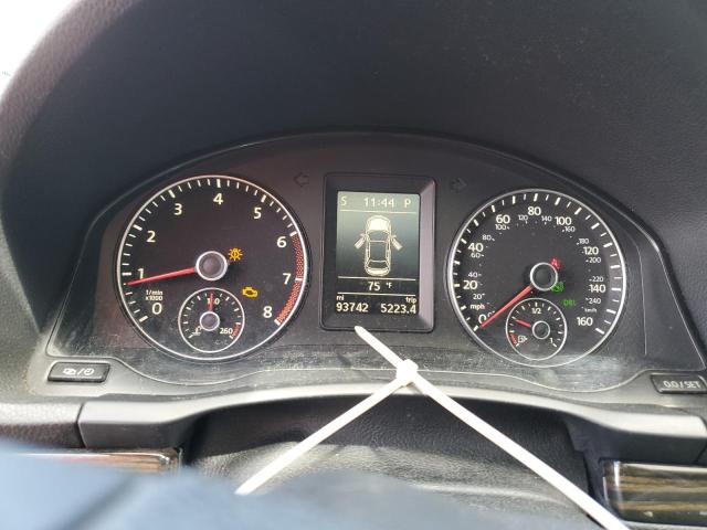 WVWFW8AH1DV000920 - 2013 VOLKSWAGEN EOS LUX BLACK photo 9