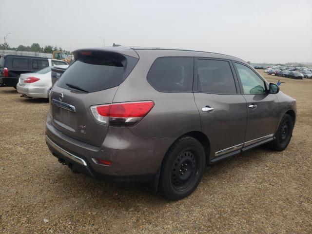 5N1AR2MM4EC689870 - 2014 NISSAN PATHFINDER S GRAY photo 3