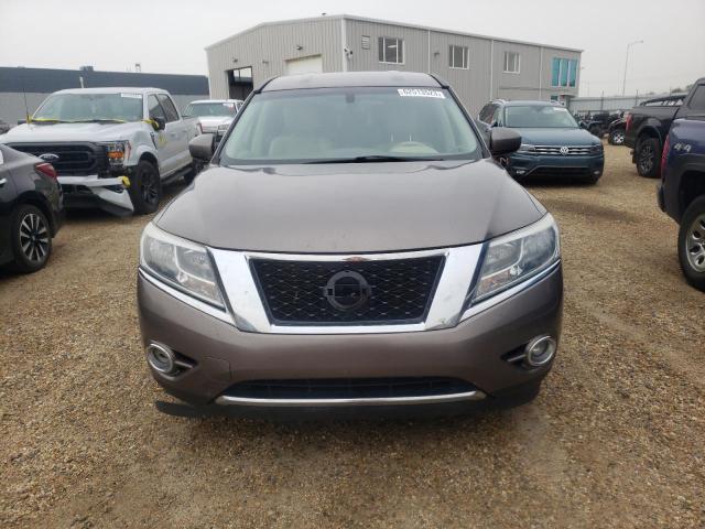 5N1AR2MM4EC689870 - 2014 NISSAN PATHFINDER S GRAY photo 5