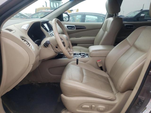 5N1AR2MM4EC689870 - 2014 NISSAN PATHFINDER S GRAY photo 7