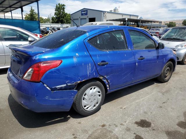 3N1CN7AP1FL815146 - 2015 NISSAN VERSA S BLUE photo 3