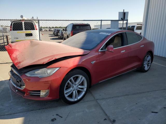 2015 TESLA MODEL S, 