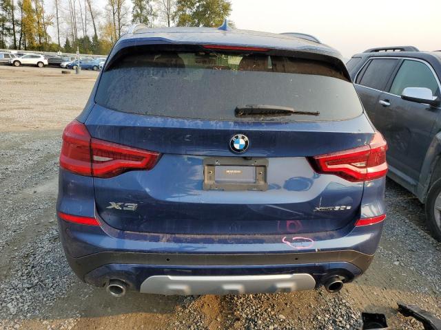 5UXTS1C05L9D00255 - 2020 BMW X3 XDRIVE30E BLUE photo 6