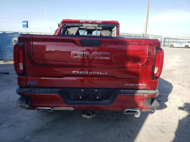 3GTUUGED0PG187854 - 2023 GMC SIERRA K1500 DENALI BURGUNDY photo 6