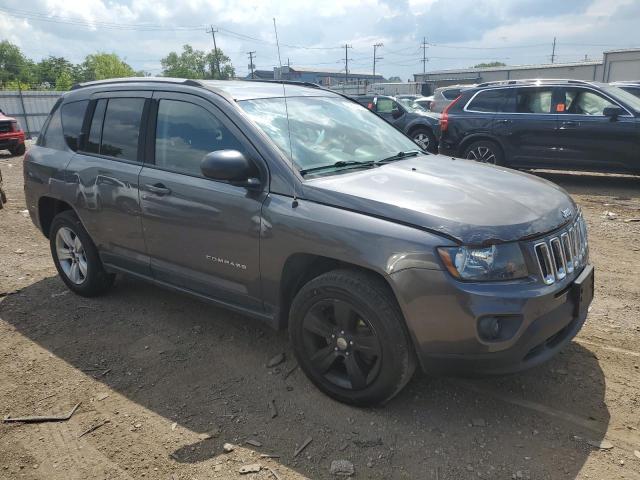 1C4NJCBB8ED888404 - 2014 JEEP COMPASS SPORT 灰色 照片 4