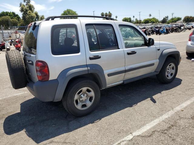 1J4GK48K27W512351 - 2007 JEEP LIBERTY SPORT SILVER photo 3