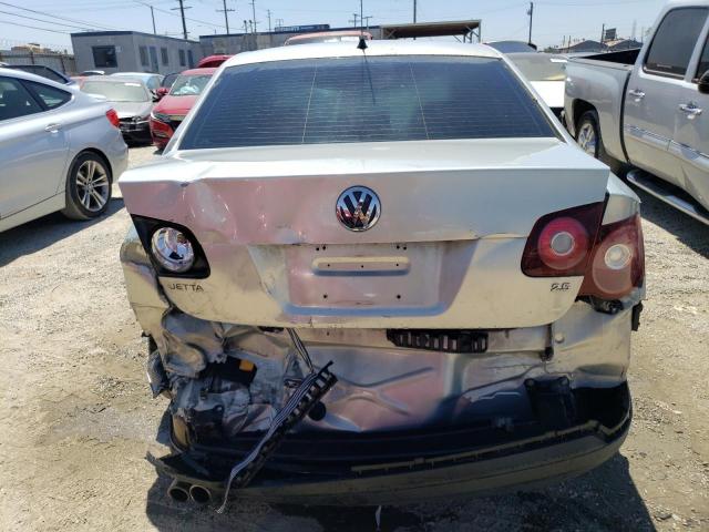 3VWJZ7AJ5AM079767 - 2010 VOLKSWAGEN JETTA S SILVER photo 6