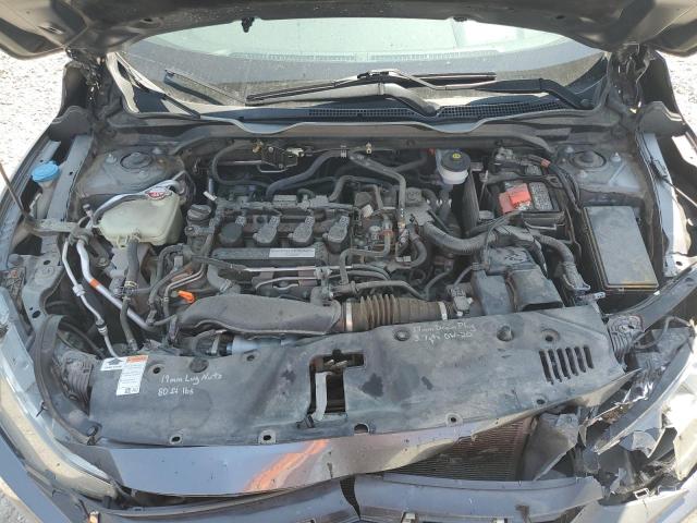 19XFC1E36JE003066 - 2018 HONDA CIVIC EX ნაცრისფერი ფოტო 11