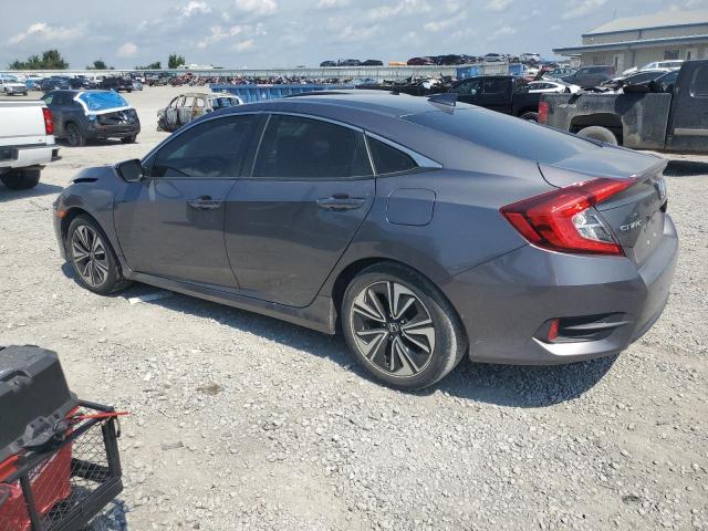 19XFC1E36JE003066 - 2018 HONDA CIVIC EX ნაცრისფერი ფოტო 2