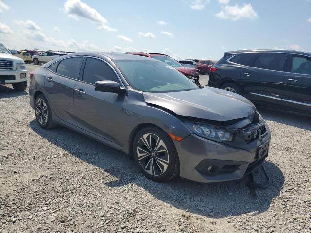 19XFC1E36JE003066 - 2018 HONDA CIVIC EX ნაცრისფერი ფოტო 4