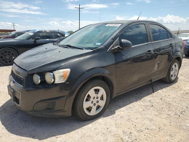1G1JA5SH1D4191629 - 2013 CHEVROLET SONIC LS BLACK photo 1