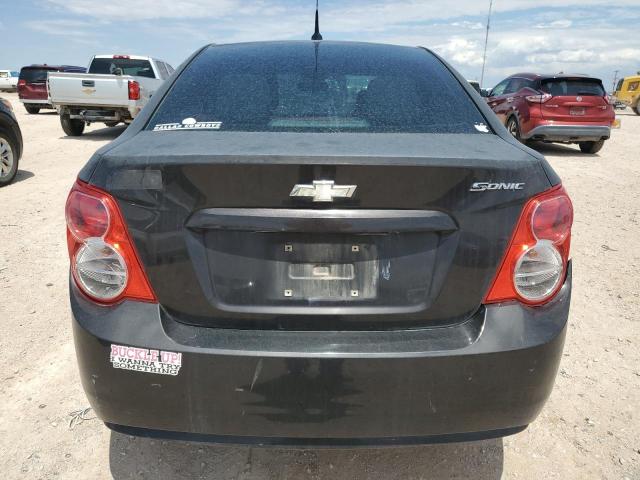 1G1JA5SH1D4191629 - 2013 CHEVROLET SONIC LS BLACK photo 6