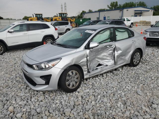 3KPA24AD2PE518393 - 2023 KIA RIO LX SILVER photo 1