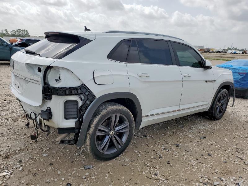 1V2PE2CA5MC207941 - 2021 VOLKSWAGEN ATLAS CROS SE WHITE photo 3