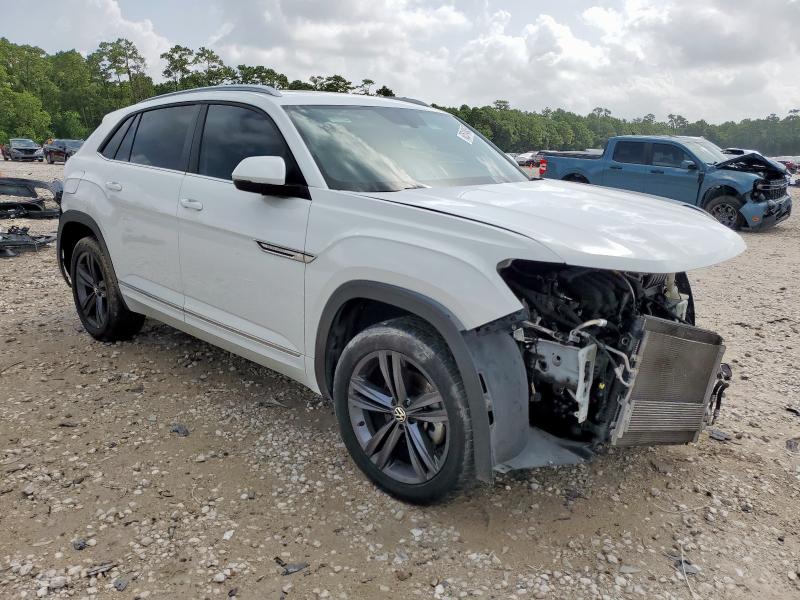 1V2PE2CA5MC207941 - 2021 VOLKSWAGEN ATLAS CROS SE WHITE photo 4