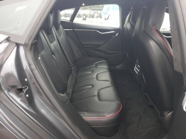 5YJSA1H10EFP60690 - 2014 TESLA MODEL S GRAY photo 10