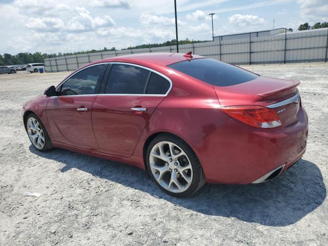 2G4GV5GV0D9188329 - 2013 BUICK REGAL GS Қызыл фото 2