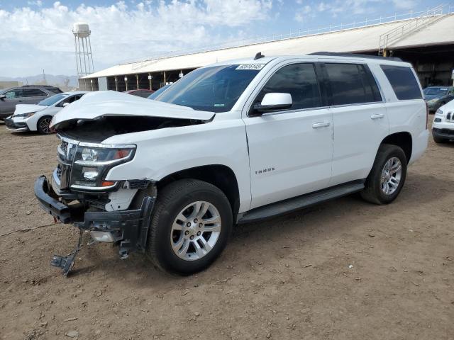 1GNSCBKC6FR286693 - 2015 CHEVROLET TAHOE C1500 LT WHITE photo 1