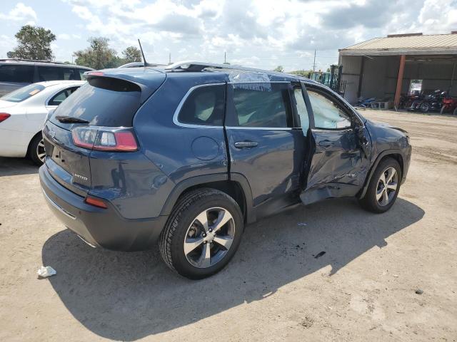 1C4PJMDX2KD460461 - 2019 JEEP CHEROKEE LIMITED BLUE photo 3