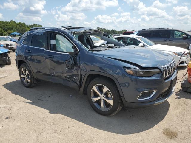 1C4PJMDX2KD460461 - 2019 JEEP CHEROKEE LIMITED BLUE photo 4