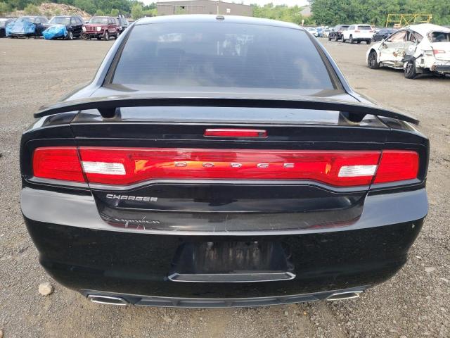 2C3CDXHG3DH611755 - 2013 DODGE CHARGER SXT BLACK photo 6