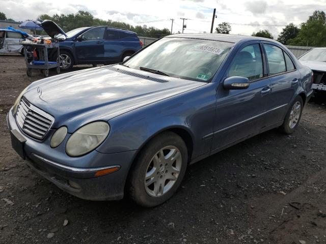 WDBUF82J04X160332 - 2004 MERCEDES-BENZ E 320 4MATIC BLUE photo 1