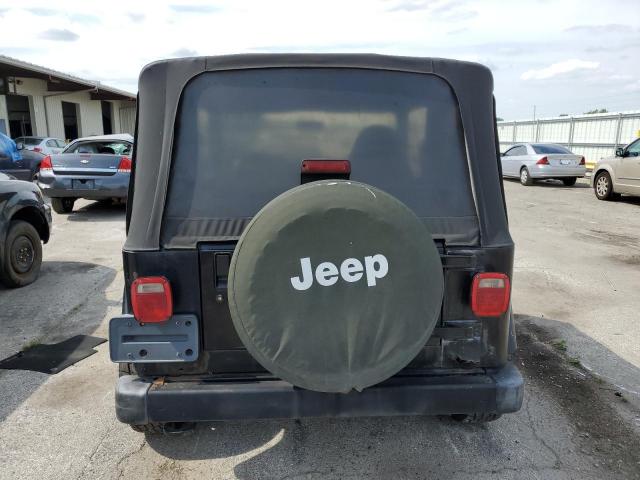 1J4FA29P0YP770425 - 2000 JEEP WRANGLER / SE BLACK photo 6