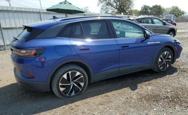 WVGTMPE27MP065232 - 2021 VOLKSWAGEN ID.4 PRO S 蓝色 照片 3