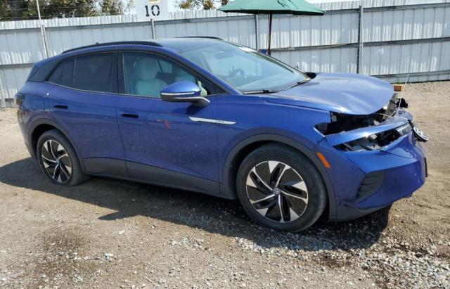 WVGTMPE27MP065232 - 2021 VOLKSWAGEN ID.4 PRO S 蓝色 照片 4